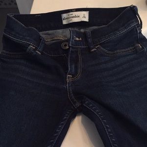 Girls Abercrombie kids jeans size 12 dark wash